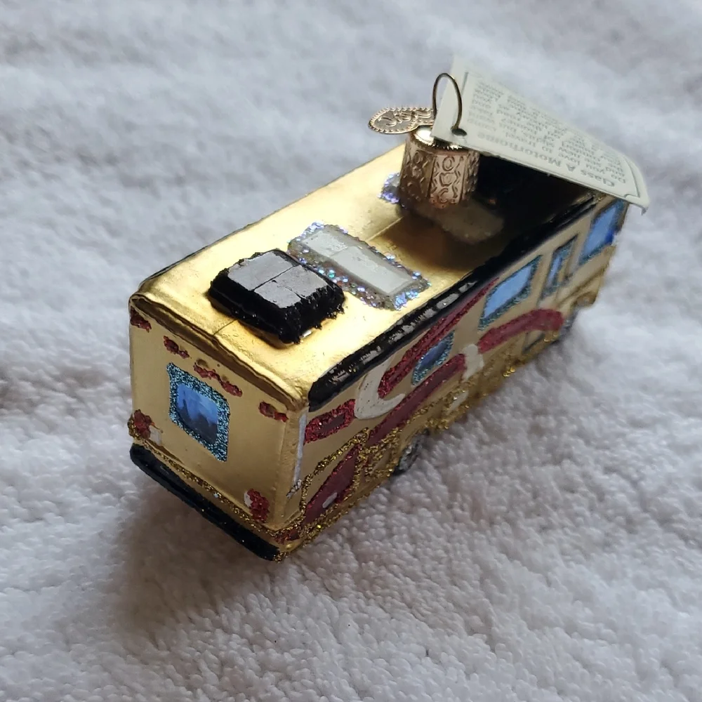 OLD WORLD CHRISTMAS Motorhome Ornament New W Tag RVlife - Picture 5 of 7